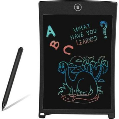 TOY NAGRI HRV_678F 8.5 inch LCD Writing Board Tablet of (Black)(Black)