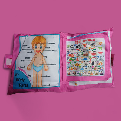 BHVMEY Kids Learning Pillow with Number Chart(Multicolor)