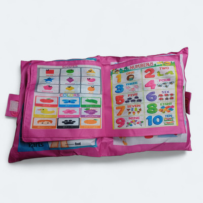 BHVMEY Chart Pillow for Toddlers Learning(Multicolor)