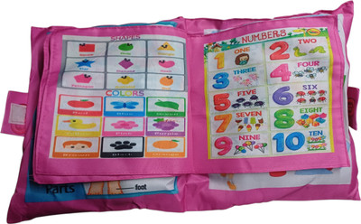 BHVMEY Learning Pillow for Kids – Fun & Soft(Multicolor)