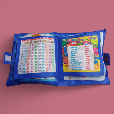 BHVMEY Soft Toy Pillow for Learning Colors & Numbers(Multicolor)