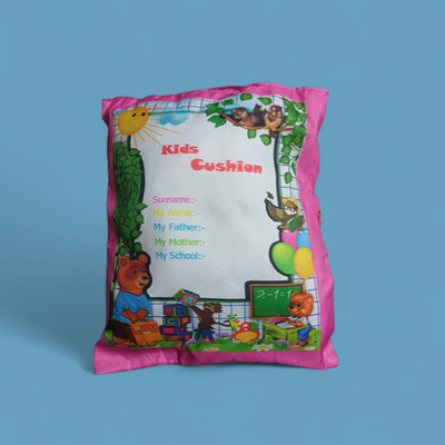 Nafhotoz Multi-Education Pillow for Toddlers(Multicolor)