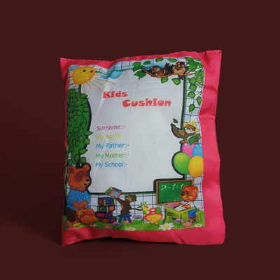 Nafhotoz Fun Learning Pillow with Numbers & Shapes(Multicolor)