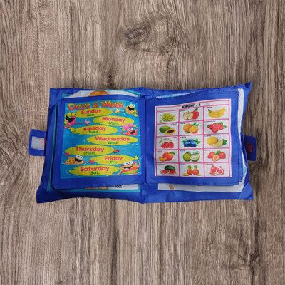 Dorytoys Baby Early Learning Pillow with Shapes(Multicolor)