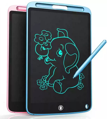 Vicorp 8.5 Inch LCD Writing Slate Digital Paperless Notepad Quick Erase(Multicolor)