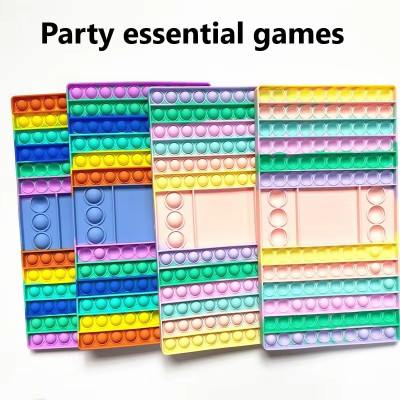 Ruffo Colorful Jumbo Pop It Dice Game Board – Sensory Fun(Multicolor)