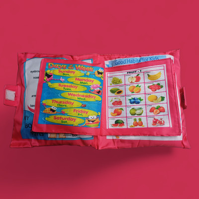 BHVMEY Shapes & Colors Educational Baby Pillow(Multicolor)