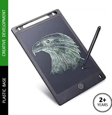 JVMART LCD 8.5 Inch Writing And Learning Tab Drawing And Digital Notepad with Pen(Black)