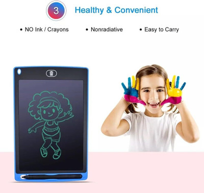 TOY NAGRI LCD Writing Tablet 8.5 Inch Screen, LCD Writing pad, Writing Tablet seriaal_2(Brown)