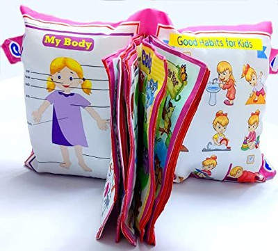 BHVMEY Colorful India Pillow Book – Soft Fabric Learning(Multicolor)