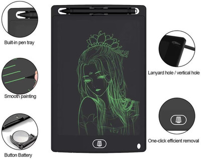 Pick And Nick Toys 8.5inch LCD Writing Tablet for Kids Digital Magic Slate,Doodle DrawING PAD YNQ17(Multicolor)