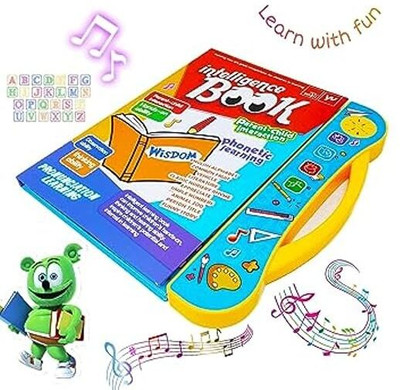 CountryLink Musical 30 Activities Learning Book, Clear Voice with Touch Sensors for Kids(Multicolor)