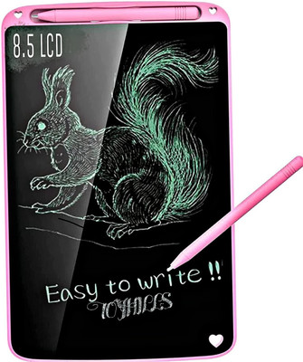 8.5 inch LCD Re-Writing Paperless Electronic Digital Notepad for Learning(Blue, Pink, Multicolor)