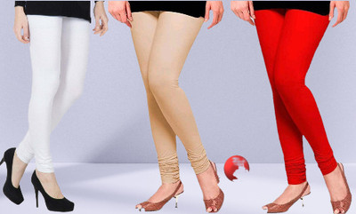 Western Wear Legging(White, Beige, Red)