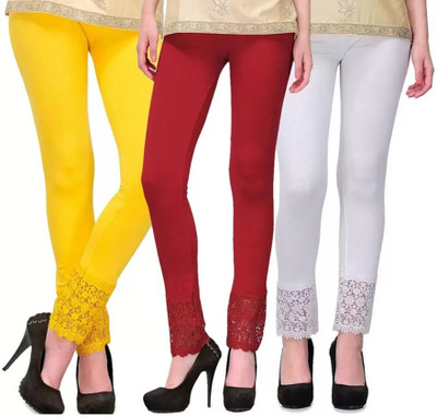 sr enterprises Ankle Length Ethnic Wear Legging(Multicolor, Solid)