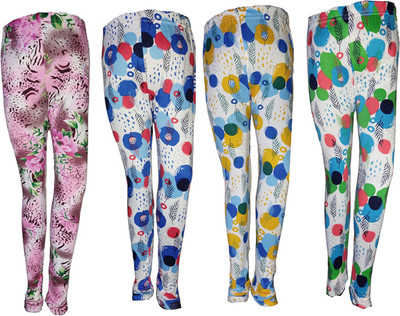 jadoun Ankle Length Western Wear Legging(White, Printed)