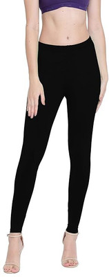 STV CREATION Ankle Length Ethnic Wear Legging(Black, Solid)