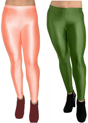 N S TREND Churidar  Western Wear Legging(Black, Solid)