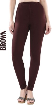 BCD FASHION Churidar  Ethnic Wear Legging(Brown, Solid)