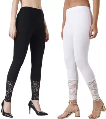 PI World Western Wear Legging(Multicolor, Solid)