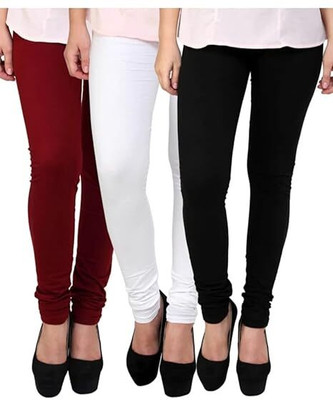 Footed Western Wear Legging(Multicolor, Solid)