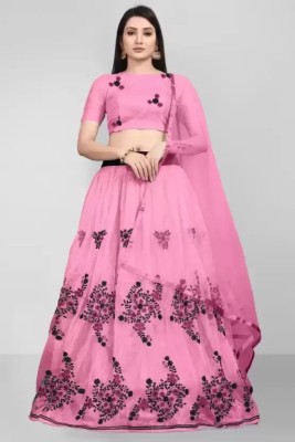 vajiba Self Design Semi Stitched Lehenga Choli(Multicolor)