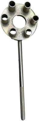 Tooltastic 6Pin Heavy Clutch Tool Clutch Holder for Royal Enfield Classic 350 Bullet Models Lever Tool(30 cm)