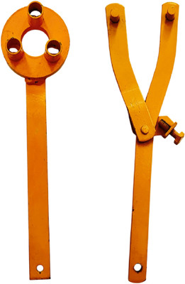 GrabMoor 3Pin Heavy Clutch Holder With Variator Remover Kanchi Puller for Super Splendor Lever Tool(30 cm)