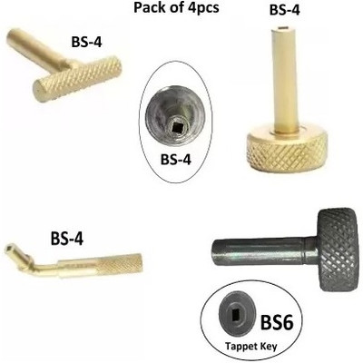 Ubod (BS4 & BS6) Multi-Vehicle Tappet Adjust Setting Key Tools for Motorbikes SJK0015 Lever Tool(5 cm)