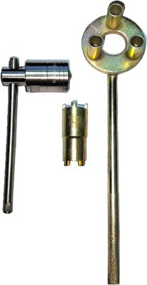 ARQEST 3 Pin Clutch Holder Tool Magnet puller and Nut Spanner for Super Splendor A05 Lever Tool(4 cm)