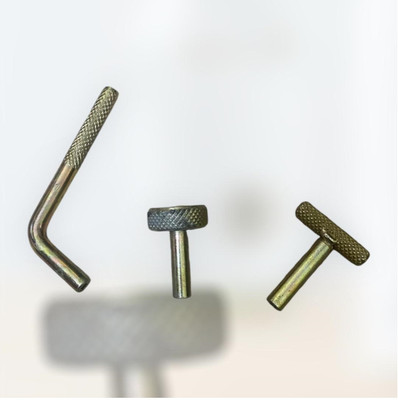 Wolzook 3 Pieces Multi-Vehicle T3 Tappet Setting Key Square Hole Key Tool for bike wo-b6 Lever Tool(5 cm)