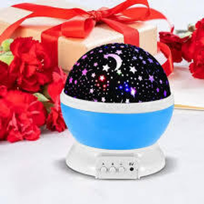 IMMUTABEL Star Master Night Light USB Lamp Projection IOK40 Table Lamp(124.5 cm, Multicolor)