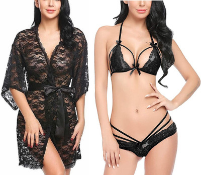 IyaraCollection Self Design Babydoll
