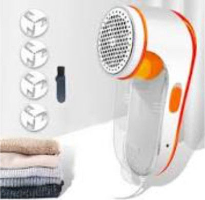 GUGGU U99Electric Lint Remover: Best for Woolen Clothes (White & Orange) Lint Roller