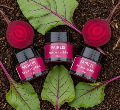 Fairlis Beetroot Lip Balm | Long Wear Hydrating Balm with Soft Gloss Shine Beetroot(Pack of: 3, 30 g)
