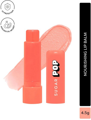 SUGAR POP Nourishing Lip Balm 05 Peach | Moisturizing | SPF Protection | Intense Care 05 Peach(Pack of: 1, 4.5 g)