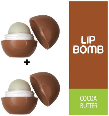 BLUE HEAVEN COCOA BUTTER Lip bomb (Pack of 2) Cocoa Butter(Pack of: 2, 8 g)