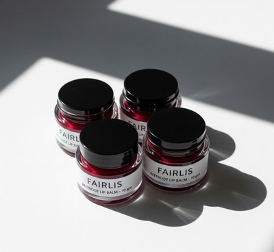 Fairlis Beetroot Lip Balm | Perfect Daily Lip Care Balm with Herbal Tint Beetroot(Pack of: 4, 40 g)