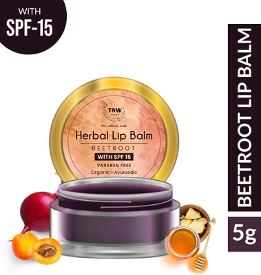 TNW - The Natural Wash Beetroot Lip Balm With SPF 15 & Shea Butter For Nourished Lips BEETROOT(Pack of: 1, 5 g)