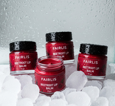 Fairlis Beetroot Lip Balm | Bridal Kit Essential Balm with Glossy Finish Beetroot(Pack of: 4, 40 g)