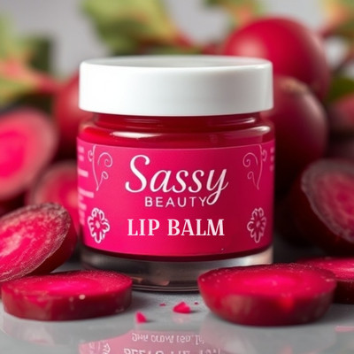sassy beauty Beetroot Petal Glow Balm Beetroot(Pack of: 1, 10 g)