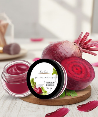 sassy beauty Natural beetroot lip balm Beetroot(Pack of: 1, 10 g)