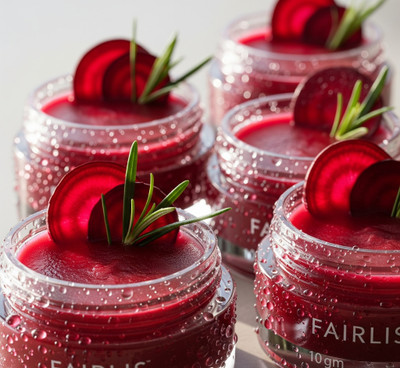 Fairlis Beetroot Lip Balm | Premium Balm with Long Wear Glossy Finish Beetroot(Pack of: 4, 40 g)