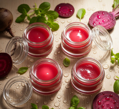 Fairlis Beetroot Lip Balm | Premium Bridal Kit Balm for Glossy Soft Lips Beetroot(Pack of: 4, 40 g)