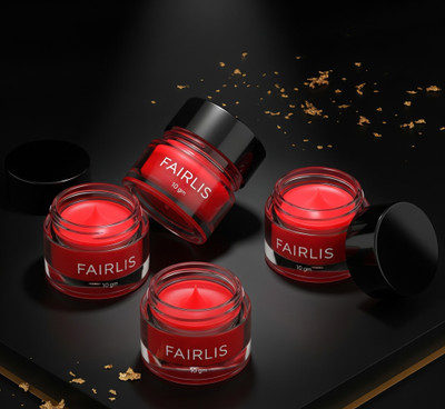 Fairlis Beetroot Lip Balm | Bridal Gloss Balm with Nourishing Hydration Beetroot(Pack of: 4, 40 g)