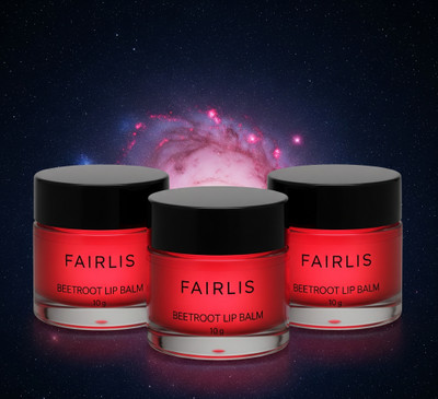 Fairlis Beetroot Lip Balm | Organic Herbal Balm with Smooth Tint Hydration Beetroot(Pack of: 3, 30 g)