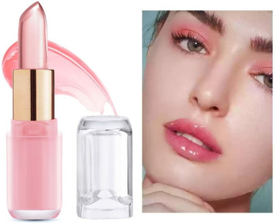 OLETSUN Lipstick Jelly Transparent Color Changing Magic Lipstick Natural(Pack of: 1, 3.6 g)