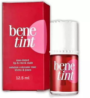 SHAGGY BENETINT LIP & CHEEK TINT (ORIGINAL QUALITY)glossy Tinted (Pack of: 1, 12.5 g)(12.5 ml, red)