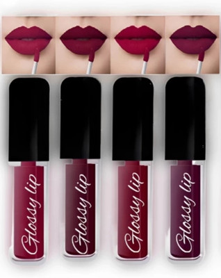 Earthcon Long lasting waterproof lipsticks with Red Shade Edition(MULTICOLOR, 8 ml)