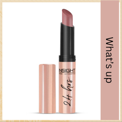 INSIGHTCOSMETIC Ultimate 24-Hour Non-Transfer Lipstick(What's Up, 3 g)